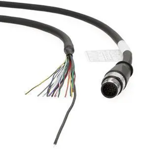 ZBLZGP M12 Aviation A-Coded 17 Pin Sensor Shielded Signal Cable IO Trigger Power for Datalogic Deloitte Sick YF2ASD (Straight Male, 17 Pin A-Coding, 1M) ZBLZGP M12 Aviation A-Coded 17 Pin Sensor Shielded Signal Cable IO Trigger Power for Datalogic Deloitte Sick YF2ASD (Straight Male, 17 Pin A-Coding, 1M)