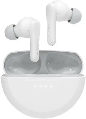 Belkin SoundForm Nano 2 Bluetooth Earbuds for Kids with Built-in Microphone, 28H Battery Life, Safe 85dB Volume, IPX5 Water Resistance - Kids Bluetooth Earbuds for iPhone, iPad, Galaxy, & More - White Belkin SoundForm Nano 2 Bluetooth Earbuds for Kids with Built-in Microphone, 28H Battery Life, Safe 85dB Volume, IPX5 Water Resistance - Kids Bluetooth Earbuds for iPhone, iPad, Galaxy, & More - White