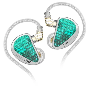 Kinboofi KZ AS16 PRO in Ear Headphone,8 BA Units on Each Side Wired Earphone with PCB Electronic Frequency Division HiFi IEM Earbuds, KZ Stage Monitor Earphone HiFi Earbuds Headphone (Cyan, No Mic) Kinboofi KZ AS16 PRO in Ear Headphone,8 BA Units on Each Side Wired Earphone with PCB Electronic Frequency Division HiFi IEM Earbuds, KZ Stage Monitor Earphone HiFi Earbuds Headphone (Cyan, No Mic)