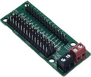 Servo Connector Breakout Board for Single Board Computers Serial Wombat PCB0039 with LED 5-Pack Servo Connector Breakout Board for Single Board Computers Serial Wombat PCB0039 with LED 5-Pack