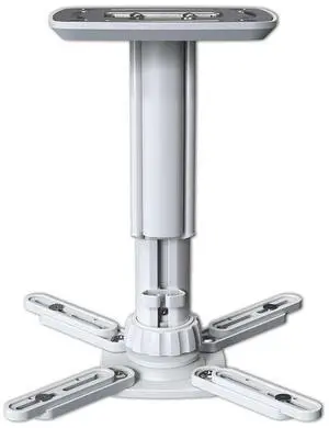 Jomard Universal Projector Ceiling Mount, Adjustable Height Extendable Arms, Ceiling Projector Mount for Home and Office Jomard Universal Projector Ceiling Mount, Adjustable Height Extendable Arms, Ceiling Projector Mount for Home and Office