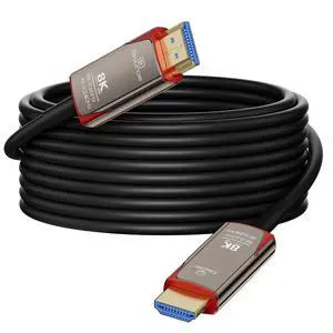 Mesadsee 8K Fiber Optic HDMI 2.1 Cable 30ft, High Speed Fiber HDMI Cord 48Gbps, Long Active HDMI Cable, 48Gbps, 8K@60Hz 4K@120Hz, Dynamic HDR, eARC, HDCP 2.2&2.3, 3D, for PC, Monitor, PS5, Xbox, HDTV Mesadsee 8K Fiber Optic HDMI 2.1 Cable 30ft, High Speed Fiber HDMI Cord 48Gbps, Long Active HDMI Cable, 48Gbps, 8K@60Hz 4K@120Hz, Dynamic HDR, eARC, HDCP 2.2&2.3, 3D, for PC, Monitor, PS5, Xbox, HDTV