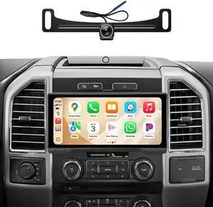 ApexNav 10.33" QLED Radio Upgrade for Ford F150 15-20 & F250 F350 17-22 (8" OEM Screen), Wireless CarPlay Android Auto Stereo w/ 4G+64G, BT 5.4, B&O Supported ApexNav 10.33" QLED Radio Upgrade for Ford F150 15-20 & F250 F350 17-22 (8" OEM Screen), Wireless CarPlay Android Auto Stereo w/ 4G+64G, BT 5.4, B&O Supported