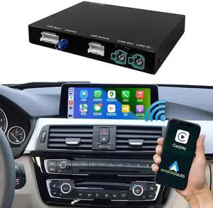 Road Top Wireless CarPlay & Android Auto Retrofit Kit for BMW NBT System 2012-2016, Compatible with 1/2/3/4/5/6/7 Series X1 X3 X4 X5 X6, CarPlay Interface Decoder, OEM Control, MirrorLink, Ca Road Top Wireless CarPlay & Android Auto Retrofit Kit for BMW NBT System 2012-2016, Compatible with 1/2/3/4/5/6/7 Series X1 X3 X4 X5 X6, CarPlay Interface Decoder, OEM Control, MirrorLink, Ca