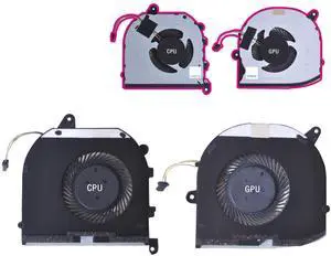 CPU&GPU Cool Fan Compatible with Dell XPS 15 9560 9570 7590,for Precision 15 5520 5530 5540,M5520 M5530 M5540,P/N 008YY9,0F01PX,0TK9J1,TK9J1,FJ6J,0V9H8N, 0MV340,0VJ2HC,DFS201105PR0T, DC28000IPF0 CPU&GPU Cool Fan Compatible with Dell XPS 15 9560 9570 7590,for Precision 15 5520 5530 5540,M5520 M5530 M5540,P/N 008YY9,0F01PX,0TK9J1,TK9J1,FJ6J,0V9H8N, 0MV340,0VJ2HC,DFS201105PR0T, DC28000IPF0