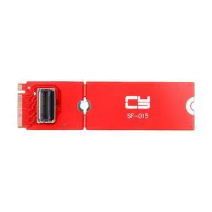 NGFF M-Key 22x80mm to Vertical MCIO Mini Cool Edge IO Female Host Adapter NVME PCIe4.0 SSD for SSD750 p3600 p3700 M.2 NGFF M-Key 22x80mm to Vertical MCIO Mini Cool Edge IO Female Host Adapter NVME PCIe4.0 SSD for SSD750 p3600 p3700 M.2