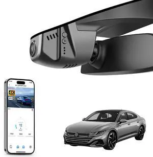 mangoal 4K Dash Cam fit for Volkswagen Arteon 2018-2024 SE SEL Premium R-line Elegance(Model B Black), OEM Look, UHD 2160P Video, App & WiFi, Loop Recording, Easy to Install, GPS, 64GB Card mangoal 4K Dash Cam fit for Volkswagen Arteon 2018-2024 SE SEL Premium R-line Elegance(Model B Black), OEM Look, UHD 2160P Video, App & WiFi, Loop Recording, Easy to Install, GPS, 64GB Card