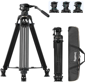 SmallRig 79''/200.5cm Aluminum Video Tripod with 7-Step Counterbalance SmallRig 79''/200.5cm Aluminum Video Tripod with 7-Step Counterbalance