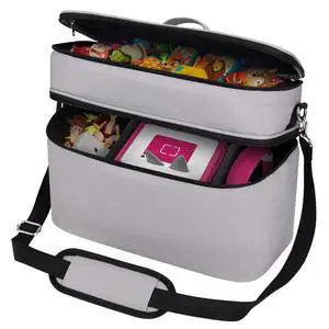DDgro Storage Case for Toniesbox 2, Carrying Bag for Tonie Starter Set, Tony Characters, Audio Player Box, Charger & Headphone, Bag Only (Gray, Large) DDgro Storage Case for Toniesbox 2, Carrying Bag for Tonie Starter Set, Tony Characters, Audio Player Box, Charger & Headphone, Bag Only (Gray, Large)