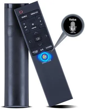PZL New Voice Replacement Remote Control BN59-01220D fit for Samsung 4K HUB Smart TV UN48JS9000FX UN48JU6700F UN50JU7100F UN65JU750DF UN78JS8600FX UN78JS9100FX (NOT with USB) PZL New Voice Replacement Remote Control BN59-01220D fit for Samsung 4K HUB Smart TV UN48JS9000FX UN48JU6700F UN50JU7100F UN65JU750DF UN78JS8600FX UN78JS9100FX (NOT with USB)
