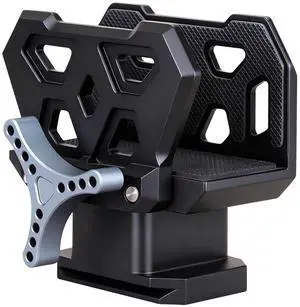DMIDITIR Arca Swiss Rifle Saddle Mount, CNC Aluminum Alloy Gimbal Clamp with Quick Release, 3/8" Screw Hole, Anti-Scratch Pads,Compatible with Tripods Gimbals Monopods, Includes 1/4" Conversion Screw DMIDITIR Arca Swiss Rifle Saddle Mount, CNC Aluminum Alloy Gimbal Clamp with Quick Release, 3/8" Screw Hole, Anti-Scratch Pads,Compatible with Tripods Gimbals Monopods, Includes 1/4" Conversion Screw