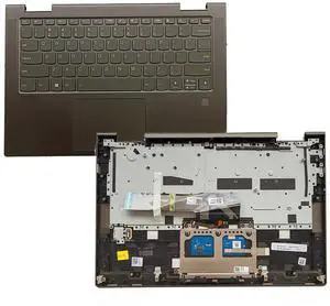 Wzqrps New Replacement for Lenovo Yoga 7-14ITL5 82BH 7 14ITL5 7-14 Laptop Upper Case Palmrest Backlit Keyboard Touchpad Assembly Part 5CB1A08879 AM1RW000110 (Dark Moss) Wzqrps New Replacement for Lenovo Yoga 7-14ITL5 82BH 7 14ITL5 7-14 Laptop Upper Case Palmrest Backlit Keyboard Touchpad Assembly Part 5CB1A08879 AM1RW000110 (Dark Moss)