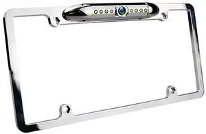 License Plate Backup Camera, JPP Front/Rear View Camera 170 Viewing Angle Universal Car Reverse Camera Waterproof 8 LED Night Vision Vehicle Reverse Camera License Plate Backup Camera, JPP Front/Rear View Camera 170 Viewing Angle Universal Car Reverse Camera Waterproof 8 LED Night Vision Vehicle Reverse Camera