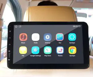 10.1" car Back seat headrest Monitor with Android System Easy Adjustable fit to Play Video Music apps Download 10.1" car Back seat headrest Monitor with Android System Easy Adjustable fit to Play Video Music apps Download