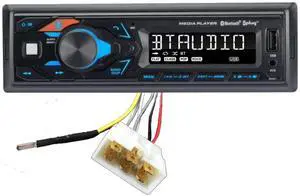 Generic LS Tractor Radio 12V AM FM Bluetooth Streaming USB Easy Install Connect Harness No Wire Splicing Direct Plug & Play Stereo Heavy Generic LS Tractor Radio 12V AM FM Bluetooth Streaming USB Easy Install Connect Harness No Wire Splicing Direct Plug & Play Stereo Heavy