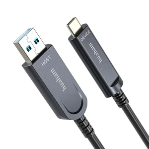 huaham Fiber Optic USB A to USB C Cable 66FT, 10Gbps USB 3.2 Gen2 Active Cable with German SiliconLine Chip, Ultra Slim & Long Distance for Logitech 4K Camera,VR/AR,Video Conference huaham Fiber Optic USB A to USB C Cable 66FT, 10Gbps USB 3.2 Gen2 Active Cable with German SiliconLine Chip, Ultra Slim & Long Distance for Logitech 4K Camera,VR/AR,Video Conference