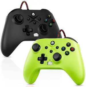Gamrombo 2 Pack Wired Controlle Compatible with Xbox Series X/S/Xbox One/Xbox One S/One X, PC with Turbo/Macro Function /3.5mm Headphone Jack Gamrombo 2 Pack Wired Controlle Compatible with Xbox Series X/S/Xbox One/Xbox One S/One X, PC with Turbo/Macro Function /3.5mm Headphone Jack
