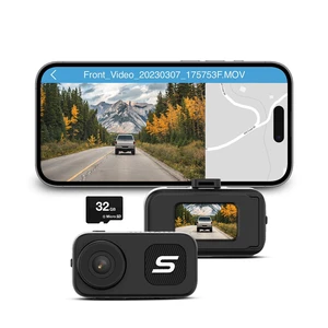 Type S 4K Mini Dash Cam & Body Camera with Voice Control, Video Stabilization, G-Sensor Incident Detection, Loop Recording, 32GB Card Included, Compact Car Dash Camera for Driving & Personal Safety Type S 4K Mini Dash Cam & Body Camera with Voice Control, Video Stabilization, G-Sensor Incident Detection, Loop Recording, 32GB Card Included, Compact Car Dash Camera for Driving & Personal Safety