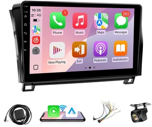 Android Car Radio for Toyota Tundra 2007-2013 Toyota Sequoia 2008-2018, 10.1inch IPS Screen Stereo, Wireless Carplay Android Auto Bluetooth GPS WiFi FM (Model C Fit Large Scrren/not Fit for J.B Android Car Radio for Toyota Tundra 2007-2013 Toyota Sequoia 2008-2018, 10.1inch IPS Screen Stereo, Wireless Carplay Android Auto Bluetooth GPS WiFi FM (Model C Fit Large Scrren/not Fit for J.B