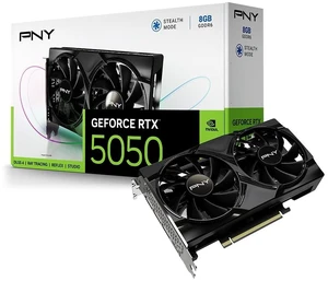 PNY NVIDIA GeForce RTX 5050 Dual-Fan Graphics Card PNY NVIDIA GeForce RTX 5050 Dual-Fan Graphics Card