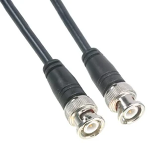 Amphenol CO-058BNCX200-003 Black RG58 Coaxial Cable, 50 Ohm, BNC Male to BNC Male, 3' Amphenol CO-058BNCX200-003 Black RG58 Coaxial Cable, 50 Ohm, BNC Male to BNC Male, 3'