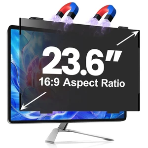 JEAPKA Computer Privacy Screen 23.6 Inch Magnetic, Removable Hanging Privacy Shield for Frameless Monitor 16:9 Widescreen, Anti Blue Light, Anti-Glare Protector JEAPKA Computer Privacy Screen 23.6 Inch Magnetic, Removable Hanging Privacy Shield for Frameless Monitor 16:9 Widescreen, Anti Blue Light, Anti-Glare Protector
