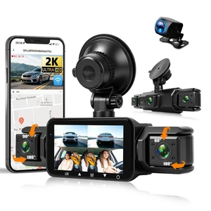 4 Channel 360 Dash Cam 2K Front + 1080P Rear Left Right 4 Channel 360 Dash Cam 2K Front + 1080P Rear Left Right