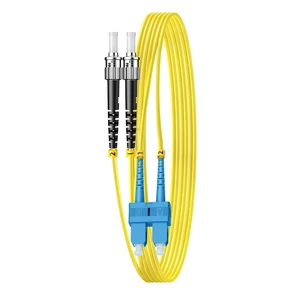 FiberPrime-Single Mode OS2 SC to ST Fiber Patch Cable, 30M/100ft, 1Pack FiberPrime-Single Mode OS2 SC to ST Fiber Patch Cable, 30M/100ft, 1Pack
