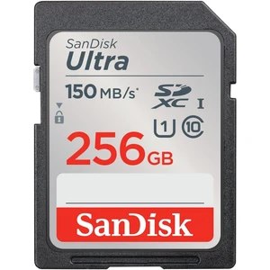 SANDISK 256GB Ultra SD Memory Card, Up to 150MB/s Read Speeds, UHS-I SANDISK 256GB Ultra SD Memory Card, Up to 150MB/s Read Speeds, UHS-I