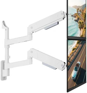 monTEK Vertical Dual Monitor Wall Mount for 17-45" Screens, 35.2 Lbs Each monTEK Vertical Dual Monitor Wall Mount for 17-45" Screens, 35.2 Lbs Each