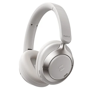 havit Hybrid ANC Wireless Headphones, Over Ear Bluetooth Headphones with Hi-Res Audio, Spatial Sound, 80H Battery, 5-Mic ENC Calls, Metal-Accent Foldable Design havit Hybrid ANC Wireless Headphones, Over Ear Bluetooth Headphones with Hi-Res Audio, Spatial Sound, 80H Battery, 5-Mic ENC Calls, Metal-Accent Foldable Design