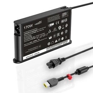 170W Slim Charger Fit for Lenovo Thinkpad T15p T15g P15v P16v P15 P16 P17 170W Slim Charger Fit for Lenovo Thinkpad T15p T15g P15v P16v P15 P16 P17