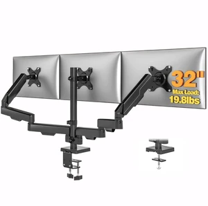 TVON Triple Monitor Stand & Monitor Arm Desk Mount up to 32 Inches TVON Triple Monitor Stand & Monitor Arm Desk Mount up to 32 Inches