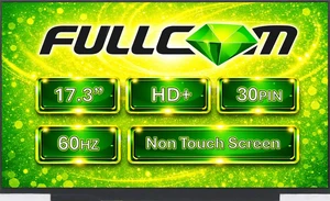 FULLCOM New LCD Replacement Screen HD+ 1600x900 (Non Touch) 17.3 Inch (No Brackets) 30 Pin Matte for Lenovo ideapad 3-17IML05 3-17ITL6 3-17ALC6 5D10W46595 for Laptop/Display/Screen/LCD Applicatio FULLCOM New LCD Replacement Screen HD+ 1600x900 (Non Touch) 17.3 Inch (No Brackets) 30 Pin Matte for Lenovo ideapad 3-17IML05 3-17ITL6 3-17ALC6 5D10W46595 for Laptop/Display/Screen/LCD Applicatio