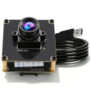 ELP 200FPS Global Shutter USB3.0 Camera Module for Computer Wide Angle 100degree Webcam Mini UVC USB3.0/2.0 PC Camera High Speed Lightburn Cameras 1200P/120fps HD/200fps AR0234 Webcamera for Laptop ELP 200FPS Global Shutter USB3.0 Camera Module for Computer Wide Angle 100degree Webcam Mini UVC USB3.0/2.0 PC Camera High Speed Lightburn Cameras 1200P/120fps HD/200fps AR0234 Webcamera for Laptop