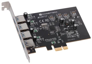 Sonnet Allegro USB-A 4-Port USB 3.2 Gen 1 PCIe Card Mac Windows Linux 5Gbps Sonnet Allegro USB-A 4-Port USB 3.2 Gen 1 PCIe Card Mac Windows Linux 5Gbps