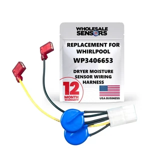 Replacement for Whirlpool 3406653 WP3406653 Dryer Moisture Harness Replacement for Whirlpool 3406653 WP3406653 Dryer Moisture Harness