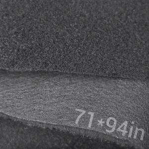 Black Underfelt Carpet for Speaker, Sub Box Carpet, Auto, RV, Boat, Marine, Truck, Car Trunk Felt Fabric Material, Soft and Durable (Dark Grey, 71x94 inch) Black Underfelt Carpet for Speaker, Sub Box Carpet, Auto, RV, Boat, Marine, Truck, Car Trunk Felt Fabric Material, Soft and Durable (Dark Grey, 71x94 inch)