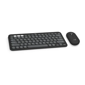 Logitech Pebble 2 Compact Wireless Keyboard & Mouse for Mac, iPad, Graphite Logitech Pebble 2 Compact Wireless Keyboard & Mouse for Mac, iPad, Graphite