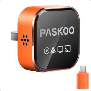 PASKOO Wireless CarPlay Adapter for Apple iPhone & Android Phones PASKOO Wireless CarPlay Adapter for Apple iPhone & Android Phones