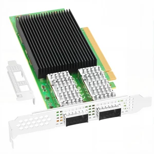 Vogzone for BCM957508 Network Card, 2*QSFP56 100GbE PCIe 4.0 x16 NIC Vogzone for BCM957508 Network Card, 2*QSFP56 100GbE PCIe 4.0 x16 NIC