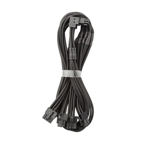 CableMod E-Series Pro ModMesh Sleeved 12VHPWR 90 StealthSense PCI-e Cable for EVGA G/G+ / P/P+ / T - Variant A (Black, 16-pin to Quad 8-pin, 60cm) CableMod E-Series Pro ModMesh Sleeved 12VHPWR 90 StealthSense PCI-e Cable for EVGA G/G+ / P/P+ / T - Variant A (Black, 16-pin to Quad 8-pin, 60cm)