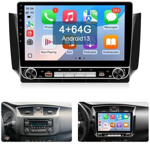 Android 13 Car Radio for Nissan Sentra 2013-2017 4+64G Stereo Upgrade Android 13 Car Radio for Nissan Sentra 2013-2017 4+64G Stereo Upgrade