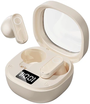 Bluetooth 6.0 Hi-Fi Stereo Audio Touch Control Ear Buds (Cream White) Bluetooth 6.0 Hi-Fi Stereo Audio Touch Control Ear Buds (Cream White)