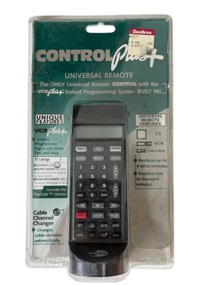 Control Plus Universal Remote Control Control Plus Universal Remote Control