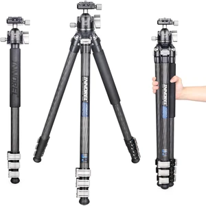 KT254CF-INNOREL Carbon Fiber Professional Fast Flip Buckle Tripod 25.6mm Tube Compact Lightweight Stand with D36 Low Profile Double U Notch Ball Head for Digital DSLR Video Camcorder Max Load 15kg KT254CF-INNOREL Carbon Fiber Professional Fast Flip Buckle Tripod 25.6mm Tube Compact Lightweight Stand with D36 Low Profile Double U Notch Ball Head for Digital DSLR Video Camcorder Max Load 15kg