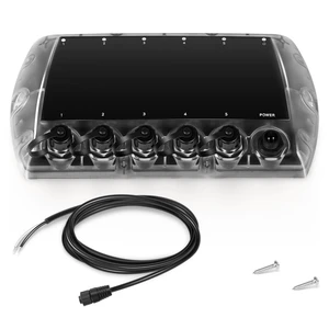 AS ETH 5PGL - 5 Port Ethernet Switch, Ethernet Box for Humminbird Helix G3N/G4N, XPLORE, APEX, SOLIX Fish Finders, 411850-1 AS ETH 5PGL - 5 Port Ethernet Switch, Ethernet Box for Humminbird Helix G3N/G4N, XPLORE, APEX, SOLIX Fish Finders, 411850-1