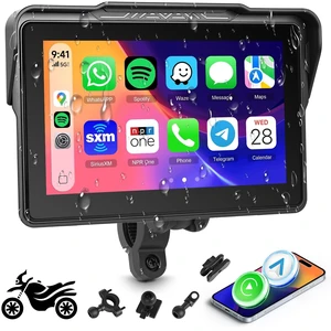 Hodozzy 7 Inch Motorcycle CarPlay Screen, Waterproof Wireless CarPlay Hodozzy 7 Inch Motorcycle CarPlay Screen, Waterproof Wireless CarPlay
