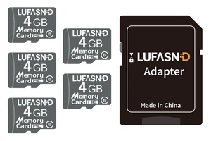 Lufasnd 5-Pack 4GB Micro SD Cards with Adapter, Class 6 Mini Flash Memory Cards, Reliable Storage for Garmin GPS, Kindle Fire E-Reader, MP3 Player, Voice Recorder, Retro DS Game Console Lufasnd 5-Pack 4GB Micro SD Cards with Adapter, Class 6 Mini Flash Memory Cards, Reliable Storage for Garmin GPS, Kindle Fire E-Reader, MP3 Player, Voice Recorder, Retro DS Game Console