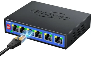EWIND 2025 Upgraded 10 Port Gigabit PoE Switch, 8 PoE+ Ports @65W + 2 Gigabit Uplink, Lifetime Protection, Plug & Play Unmanaged Ethernet Switch, Extend/Auto Recovery/VLAN Mode, Desktop or Wall Mount EWIND 2025 Upgraded 10 Port Gigabit PoE Switch, 8 PoE+ Ports @65W + 2 Gigabit Uplink, Lifetime Protection, Plug & Play Unmanaged Ethernet Switch, Extend/Auto Recovery/VLAN Mode, Desktop or Wall Mount